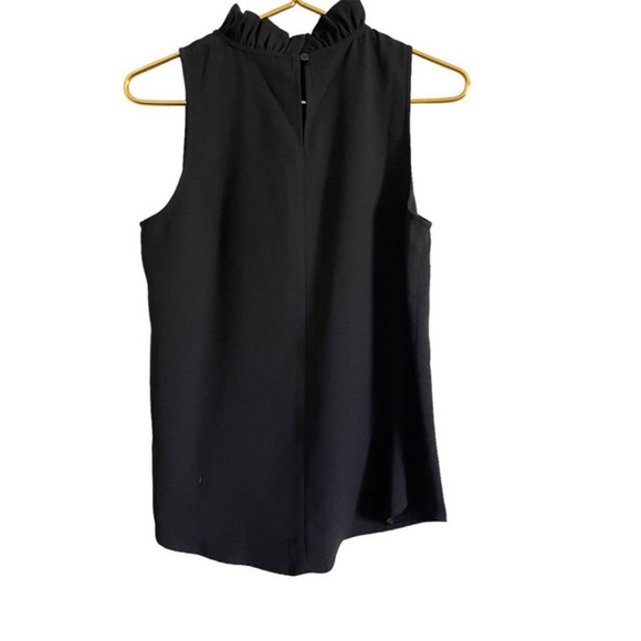 EUC J. Crew Ruffle-Collar Tank - Picture 2 of 2